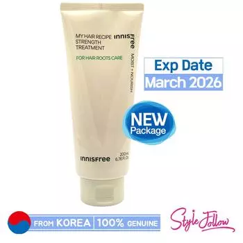 [INNISFREE] Укрепляющее средство для волос My Hair Recipe, 200 мл 1pc + Sample Gifts