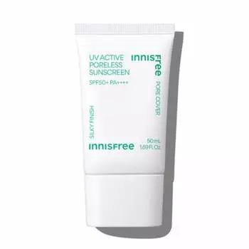 Innisfree UV Active Poreless Солнцезащитный крем SPF50+ PA++++ 50 мл (3 варианта) 1PCS