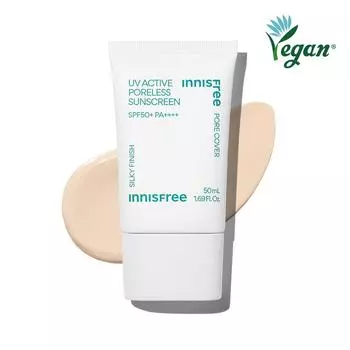 INNISFREE UV Active Солнцезащитный крем без пор, 50 мл