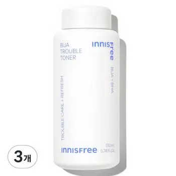 Innisfree Visa Baja Trouble Toner, 170ml, 3 packs