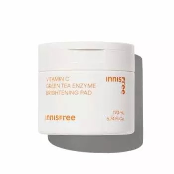Innisfree VitaC Green Tea Enzyme Blemish Toning Pad 60 листов/170 мл (3 варианта) 1PCS