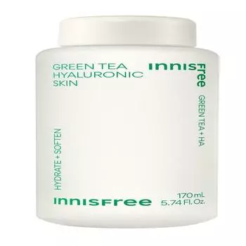 innisfree Зеленый чай с гиалуроновой кислотой для кожи 170 мл