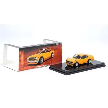 Inno Models 1/64 Nissan Skyline 2000 GT-R (KPGC10) оранжевый Malaysia Diecast Expo 2023 Ограниченная модель события Готовый продукт