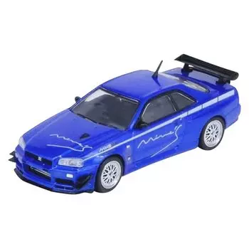 Inno Models 1/64 NISSAN skyline GT-R (Р34) V-SPEC настроен MINE S Готовый продукт R34VS-MINES-BL