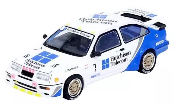 Inno Models Ford Sierra RS500 CORSWOTH Hutchison Telecom Macau Gear Race 1989 Macau Grand Prix 2022 Ограниченная модель Готовый продукт 1/64 #7