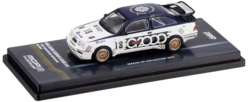Inno Models Ford Sierra RS500 Cosworth G2000 Macau Guia Race 1988 3-е место Завершенный продукт 1/64 #18