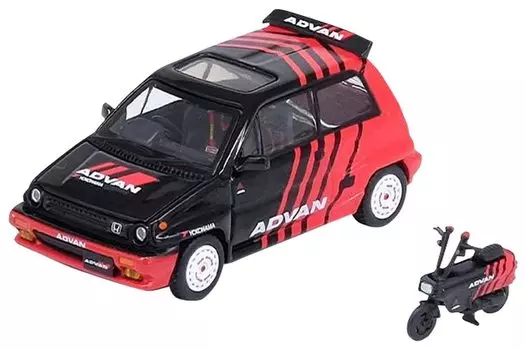 Inno Models Honda City Turbo II ADVAN MOTOCOMPO ADVAN included finished product 1/64 IN64-CITYII-AD