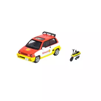 Inno Models Honda City Turbo II Shell MOTOCOMPO Завершенный продукт 1/64 Shell, IN64-CITYII-SHELL