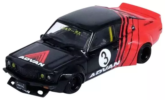 Inno Models Mazda RX3 SAVANNA ADVAN LIVERY Завершенный продукт 1/64 LB-WORKS