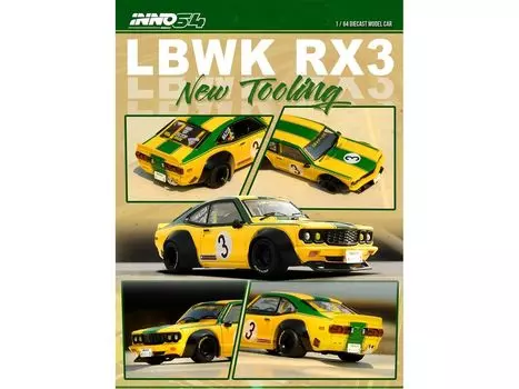 Inno Models Mazda RX3 Savanna Completed Product 1/64 LB-WORKS