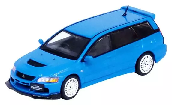 Inno Models Mitsubishi Lancer Evolution IX Wagon Blue Finished Product 1/64