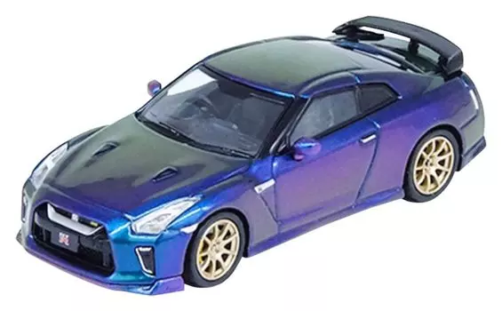 Inno Models Nissan Midnight Purple Готовый продукт 1/64 GT-R (Р35) T-СПЕЦ