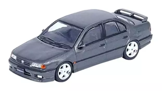 Inno Models Nissan Primera P10 Gunmetal Gray Готовый продукт 1/64 IN64-P10-GMG