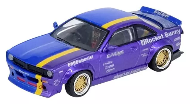 Inno Models Nissan Silvia S14 Rocket Buuny Boss Tomonori Idekawa Completed Product 1/64
