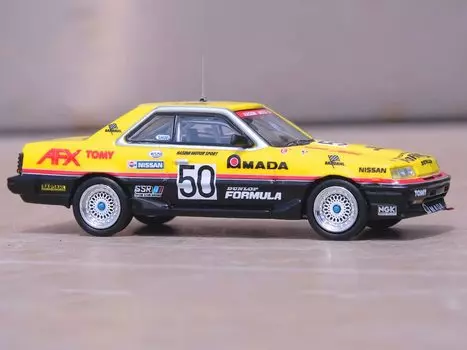 Inno Models Nissan Skyline 2000 TURBO All Japan Touring Car Championship 1987 Completed Product 1/64 RS-X (DR30) #50