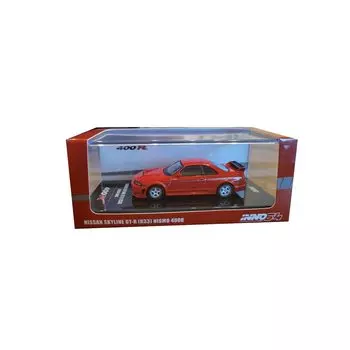 Inno Models Nissan Skyline NISMO 400R Super Clear Red II Готовый продукт 1/64 GT-R (R33) IN64-400R-SCR