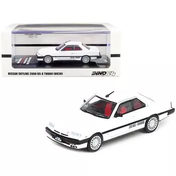 Inno Models Skyline 2000 TURBO White Finished Product 1/64 RS-X (DR30) IN64-R30-WHI