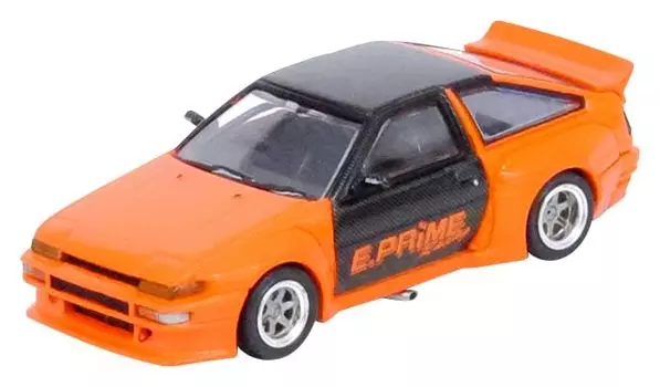 Inno Models Toyota AE86 Sprinter Trueno Bunny PRIME RACING Completed Product 1/64 Pandem/Rocket E.