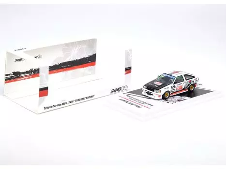 Inno Models Toyota Corolla AE86 Levin TRACKERS RACING Completed Product 1/64