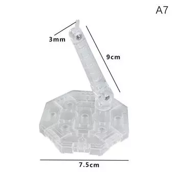 Инновационная и практичная кукла ручной работы, держатель для фигурки, модель, подставка для дисплея, черный кронштейн для 1/144 Hg Rg