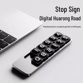 Инновационная отделка салона автомобиля: Скрытый движущийся знак с номером телефона на временной парковке в Хуаронгдао. Metal Model