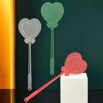 Инновационная привлекательная хлопушка от комаров, хлопушка для борьбы с вредителями, длинная ручка, портативная хлопушка для борьбы с вредителями, мухобойка для сада зелёный