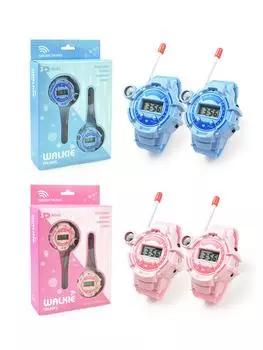 Инновационные детские игрушки, цифровые рации 7-в-1, часы Walkman, перезаряжаемые с пультом дистанционного управления сверхвысокой частотой, лучший подарок