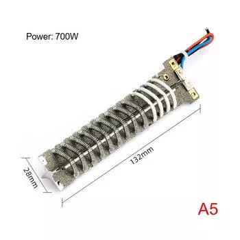 Инновационный 700 Вт 1600 Вт 1800 Вт 2000 Вт Универсальный воздушный фен для волос Пластиковые аксессуары для сварочного пистолета Нагревательный сердечник для термофена 700W