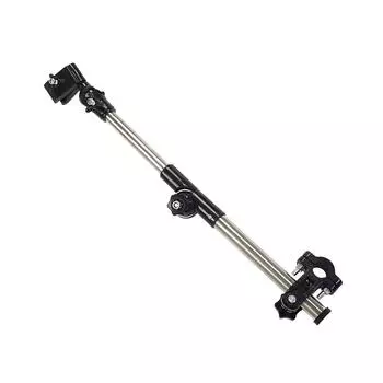 Инновационный держатель для зонта для колясок - безопасный и сухой для ребенка, регулируемая высота, полностью функциональный соединитель для инвалидной коляски