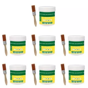 Инновационный герметик, прозрачный водостойкий агент с кисточкой для дома (300г) КДЕ