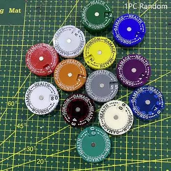 Инновационный и практичный случайный цвет маленький размер 30 мм здоровье повреждения раны трекер 1 шт 00-99 трекер жизни