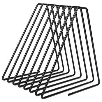 Инновационный настольный гибкий складной металлический держатель для книг, органайзер для школы чёрный