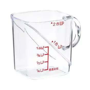 INOMATA мерная чашка для риса (360ml) Без бисфенола А Очистить