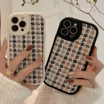 Ins 2023, новый теплый чехол для телефона в стиле ретро для Iphone 11 12 Promax Xsmax Xr X 14 Plus 13 Pro Max, крутая противоударная задняя крышка для пары For iphone 12promax