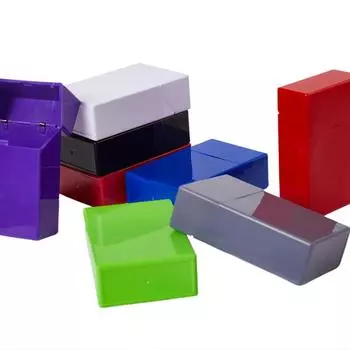 Ins 3-дюймовый Kpop ящик для хранения фотокарт маленький органайзер для фотографий чехол для хранения настольный органайзер коробка школьные канцелярские принадлежности синий