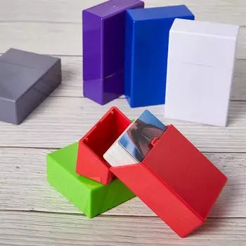 Ins 3-дюймовый Kpop ящик для хранения фотокарт маленький органайзер для фотографий чехол для хранения настольный органайзер коробка школьные канцелярские принадлежности белый