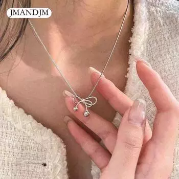 ins бант свитер цепочка ожерелье женский ниша дизайн чувство свет роскошь личность темперамент горячие аксессуары