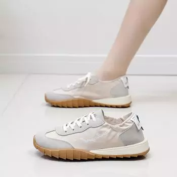 INS белые туфли, женская модная летняя новая дышащая повседневная обувь на платформе, увеличивающая рост 35