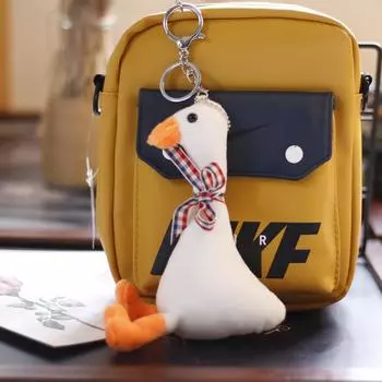 Ins Big Goose Подвеска Плюшевая Игрушка Кукла Маленькая Мини Кукла Сумка Подвесной Украшение Брелок Кукла 18cm