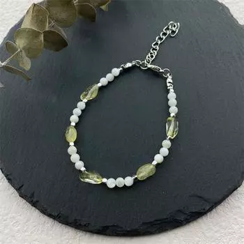 Ins браслет из натурального камня неправильной формы для женщин, модный браслет из ракушек, ювелирные изделия ручной работы, модные подарки для вечеринок