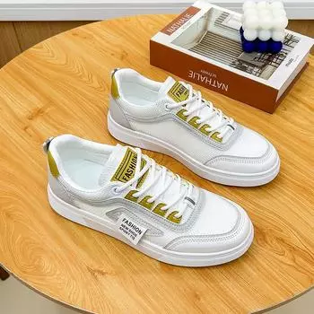 INS Дышащие белые туфли женские сетчатые летние новые кроссовки в корейском стиле женские сетчатые туфли на платформе женские 35 зелёный