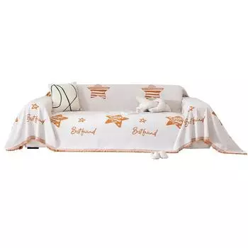 Ins Чехол для дивана Ткань Синель Четырехсезонное универсальное полотенце для дивана Nordic Simple Чехол для дивана Одеяло для дивана Пылезащитное Все включено 180*130cm