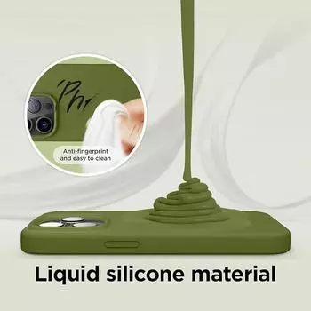 Ins Chic Жидкий Силиконовый Полностью Покрытый Мягкий Гелевой Резиновый Чехол Для Телефона Защитный Чехол Для iPhone 15 14 Pro Max 14Plus 15Plus XR XS Max 11 12 13 Pro Max iPhone X/ XS