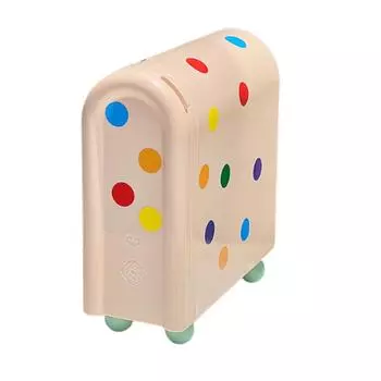 INS Cosmetics Storage Box 3 Layers Desktop Storage Box Cute Debris Storage Rack For Face Masks No Drawers - Pink