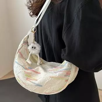 ins Day Dumpling Bag женская летняя универсальная сумка-мессенджер для мобильного телефона 2024 года женская и женская сумка через плечо для девочек