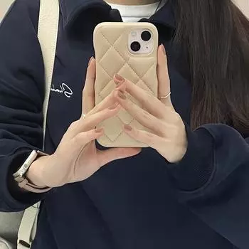 Ins Diamond Rattice Lady Мягкий кожаный чехол для телефона для Iphone 13 Pro Max Mini 12 11 7 8 Plus X Xs Xr Se 10 Роскошный чехол Coque for iphone 11Pro
