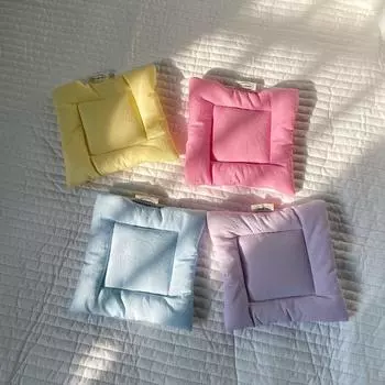 Ins Dopamine Color Solid Color Coaster Стеганая изоляционная подкладка Многоцветный коврик для выпечки Кухонный коврик Многофункциональный декоративный подстаканник