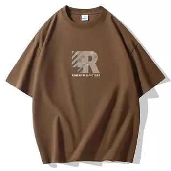 INS Fashion Мужская футболка с короткими рукавами, 100% хлопок, повседневная футболка, большой размер 4XL