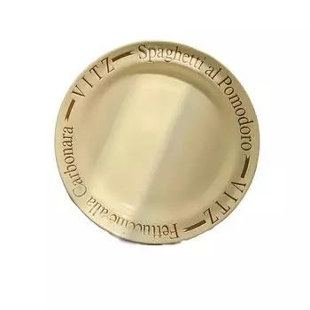 INS Французская буква Рельефная тарелка Обеденная тарелка Кремовая атмосфера Корейский десерт Завтрак Домашняя керамическая тарелка Западная еда 8 inches