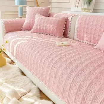 INS Fresh диванная подушка Four Seasons, универсальная нескользящая современная и минимализм, легкая роскошная подушка, чехол для дивана, летний чехол 70*70cm